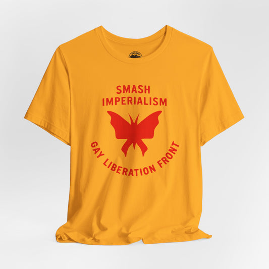 Gay Liberation Front   (“Smash Imperialism” Replica Protest and Fund Raising Shirt)