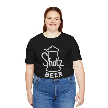 Shotz Beer (Logo with Vintage Print Effect/Laverne & Shirley)