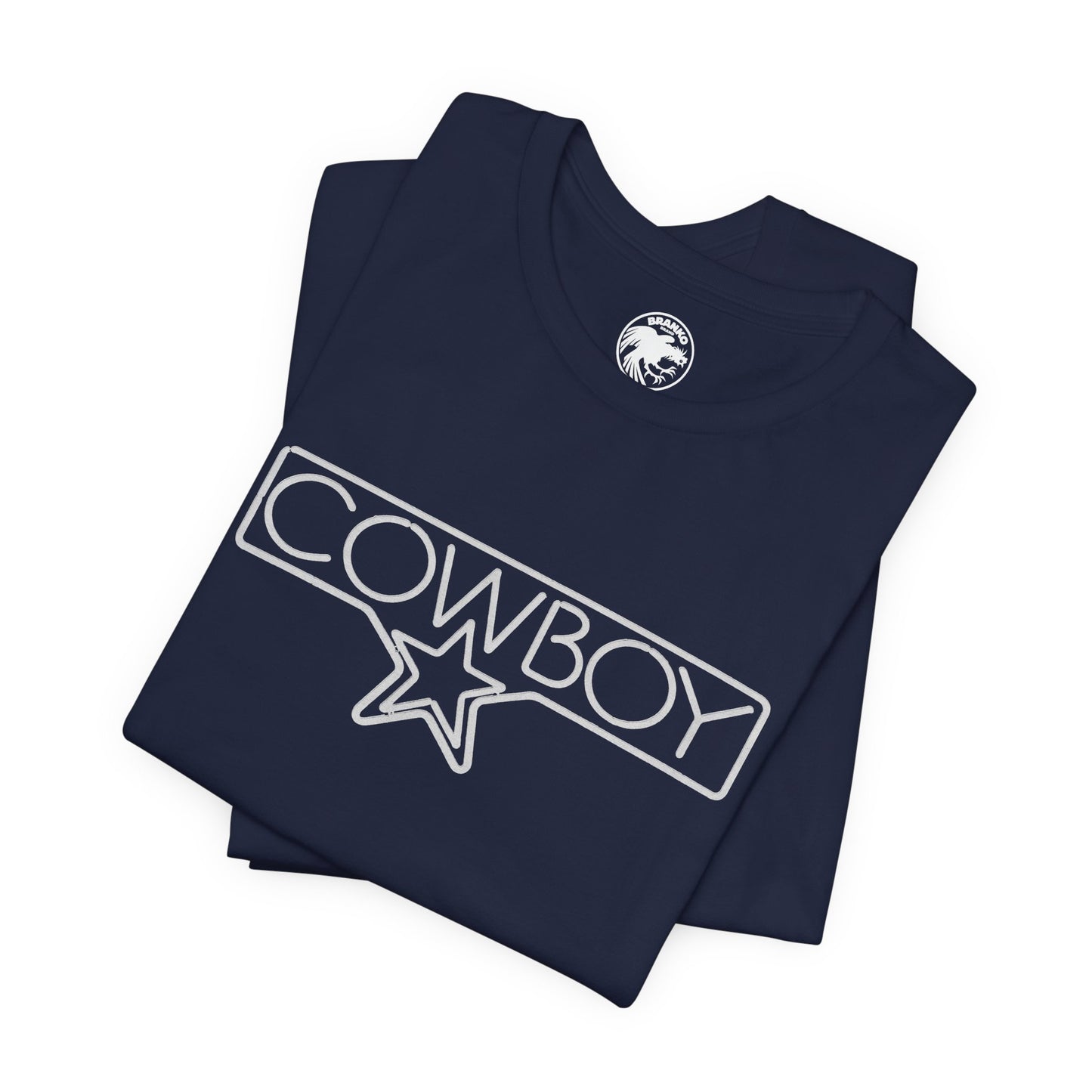Cowboy & Cowgirl (New York City Western Themed Gay Bar/70's and 80's/Replica Promo Tee)