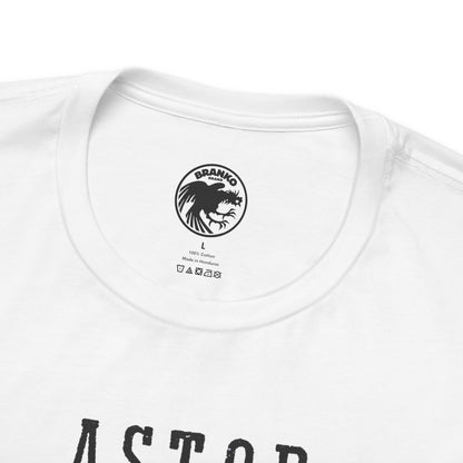 The Astor Bar (Historic New York City Gay Bar/1910-1967/Astor Hotel Times Square/Image on Shirt from 1920's Matchbook)