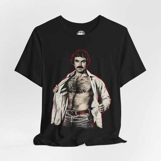 Magnum, P.I. (Tom Selleck Shirtless Graphic)