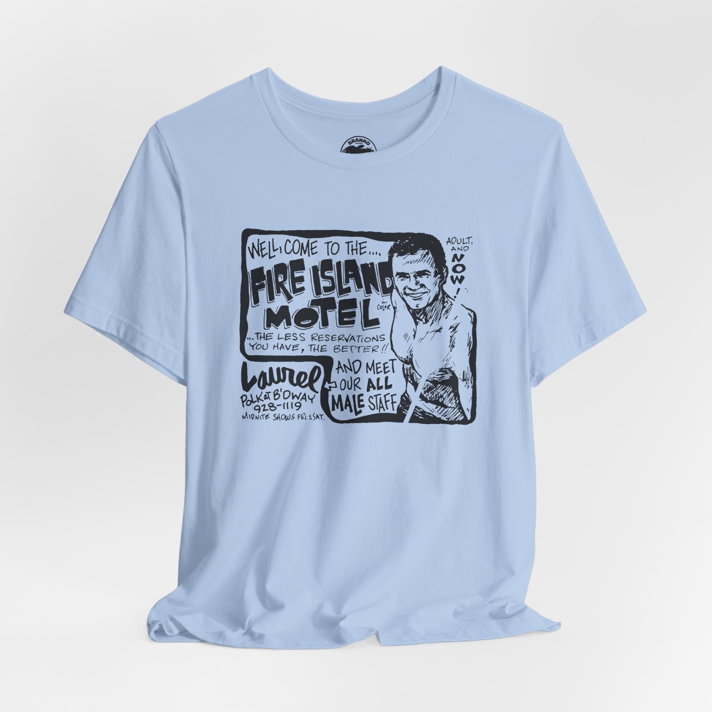 Fire Island Motel/Laurel Gay Theater (70's Gay Porno Ad for Laurel Gay Theater in San Francisco)