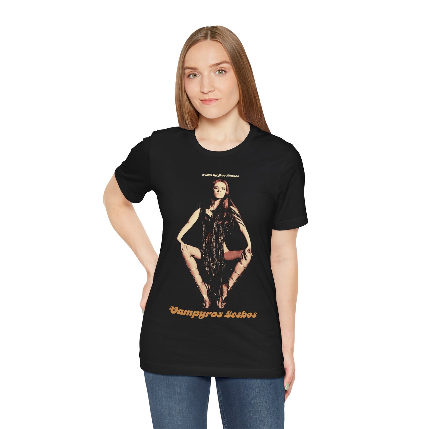 Vampyros Lesbos (Graphic with Vintage Print Effect/Soledad Miranda/Jesus Franco)