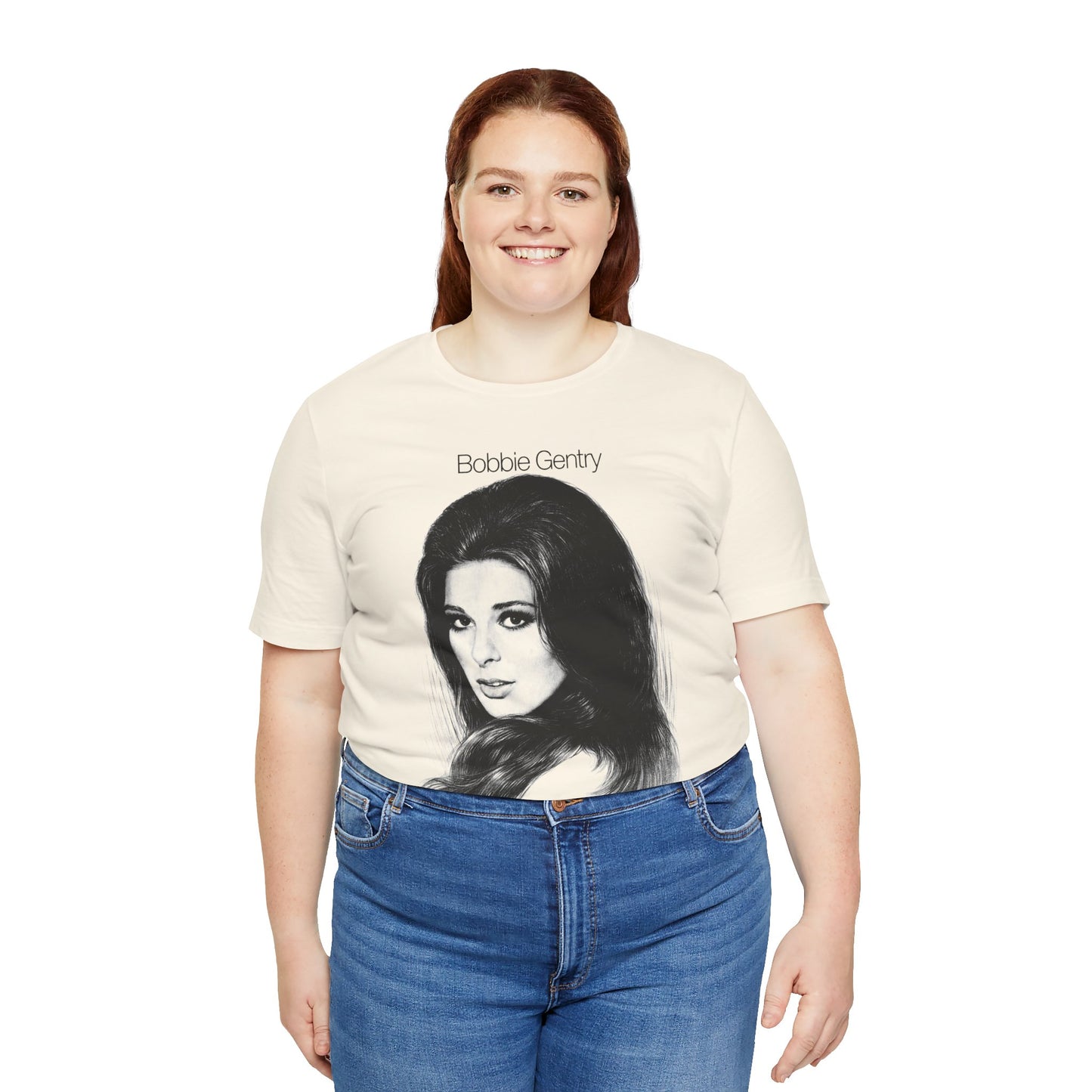 Bobbie Gentry (Oversized Portrait with Vintage Print Effect)