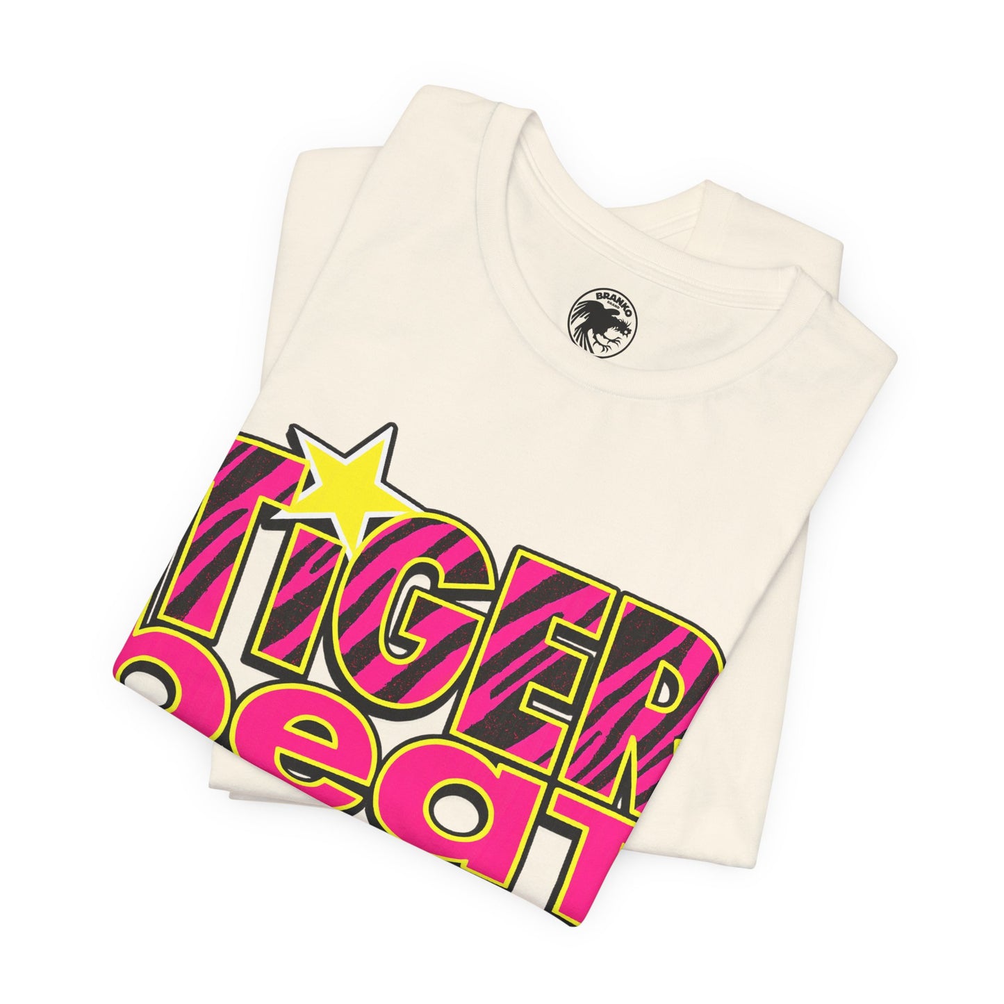 Tiger Beat (Replica Promo Shirt/80's and 90's Oversized Logo)