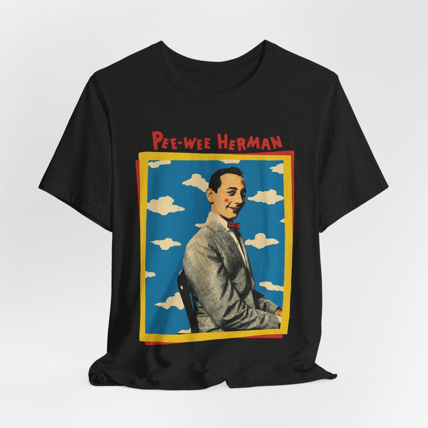 Pee-wee Herman (Replica 80's Promo Shirt with Vintage Print Effect)