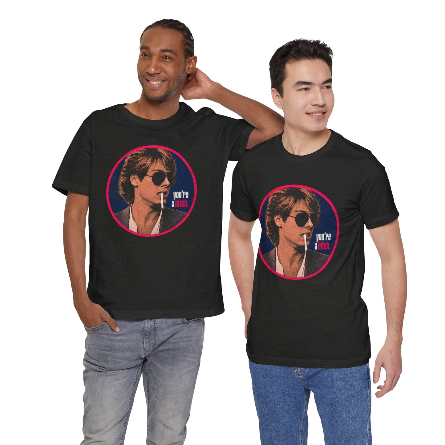 Pretty in Pink   (“You’re a Bitch” Tee/James Spader as Steff/John Hughes/Pretty in Pink Shirt 1986)
