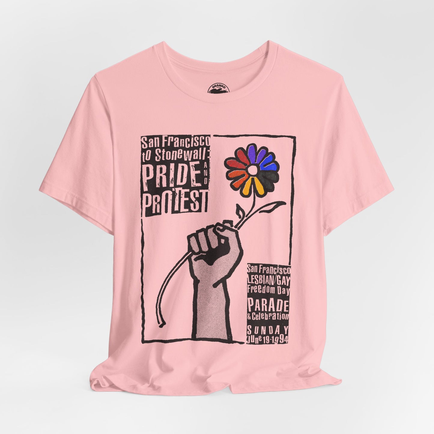 San Francisco Lesbian & Gay Freedom Day  (Replica Promo Shirt/June 19, 1994)