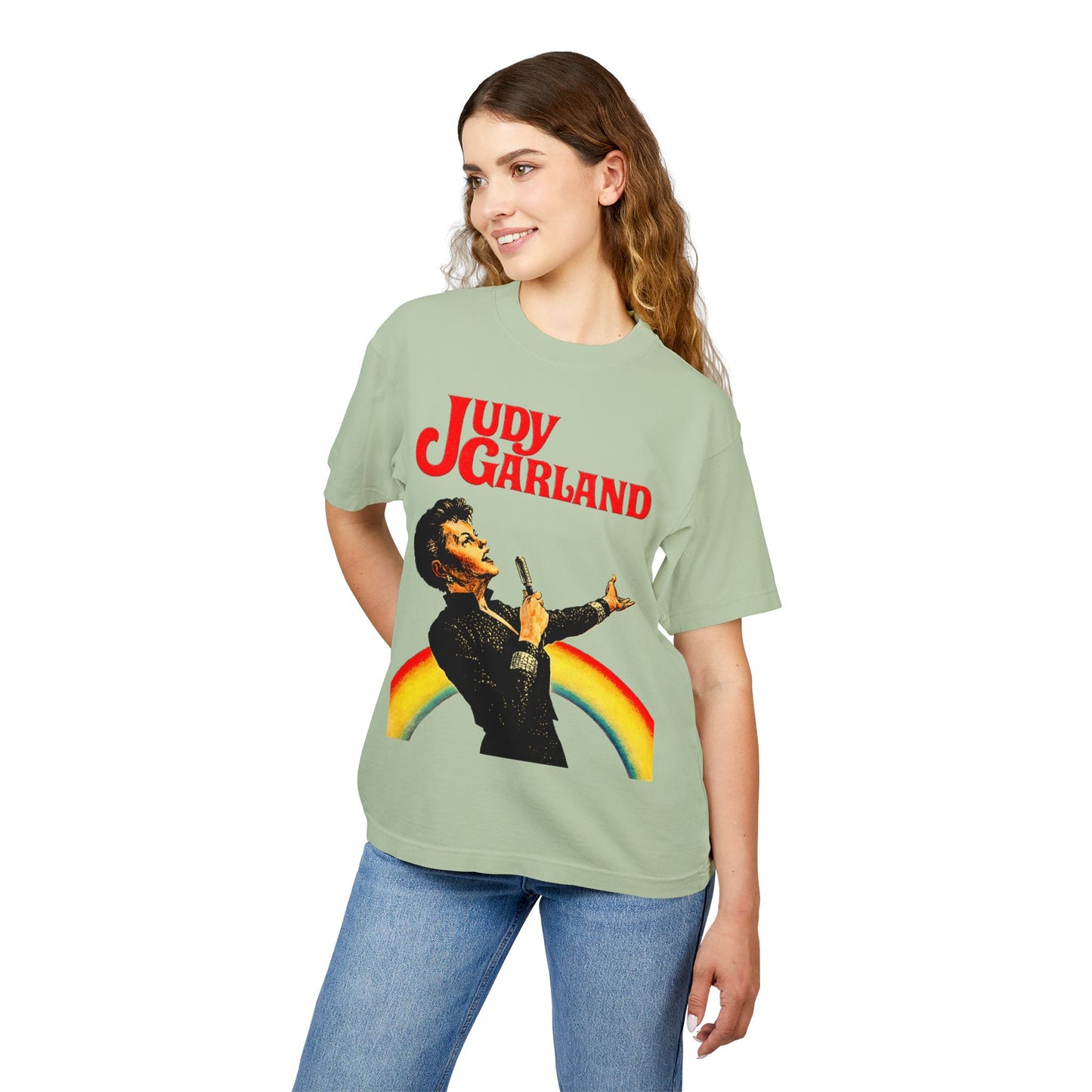 Judy Garland (Special Edition Boxy Heavy Tee/260 GSM/100% Combed Cotton)