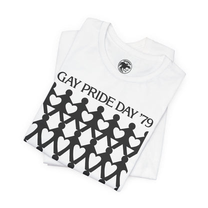 Gay Pride Day '79 (Replica Souvenir Shirt/New York City Gay Pride Day/10th Anniversary of Stonewall/Gay Pride Shirt)
