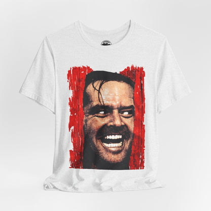 The Shining (Oversized Jack Nicholson Face with 80's Print Effect/Here’s Johnny)