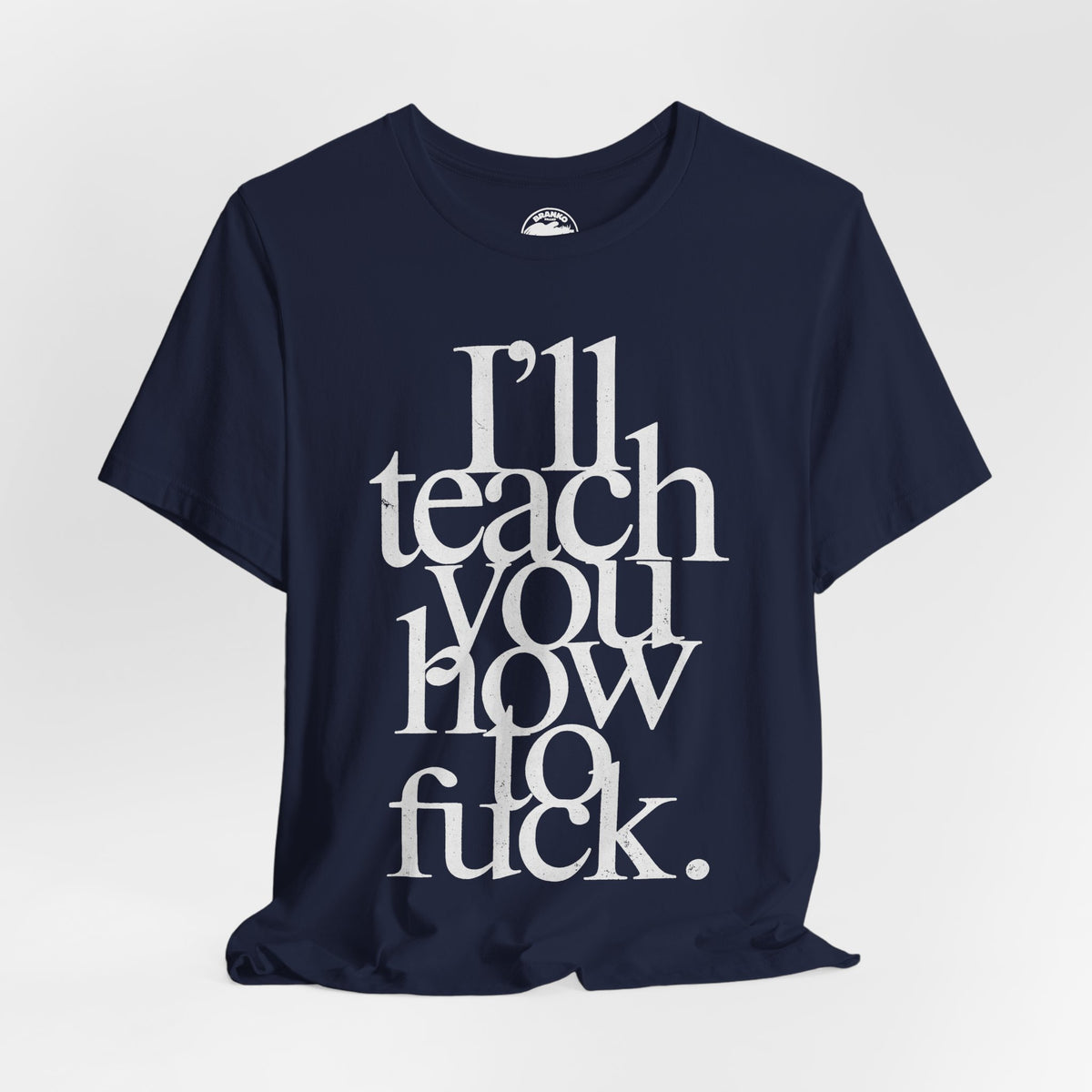 I'll teach you how to fuck. (Replica Madonna Sex Book Promo Graphic)