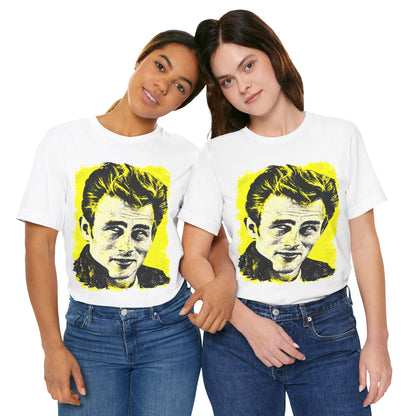 James Dean (Potrait with Vintage Punk Graphic)