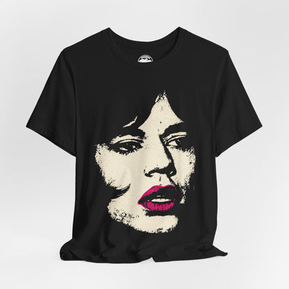 Mick Jagger Performance (Large Graphic with Vintage Print Effect)