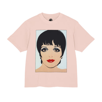 Liza Minnelli (Special Edition Boxy Heavy Tee/260 GSM/100% Combed Cotton/Andy Warhol Lithograph/1979))