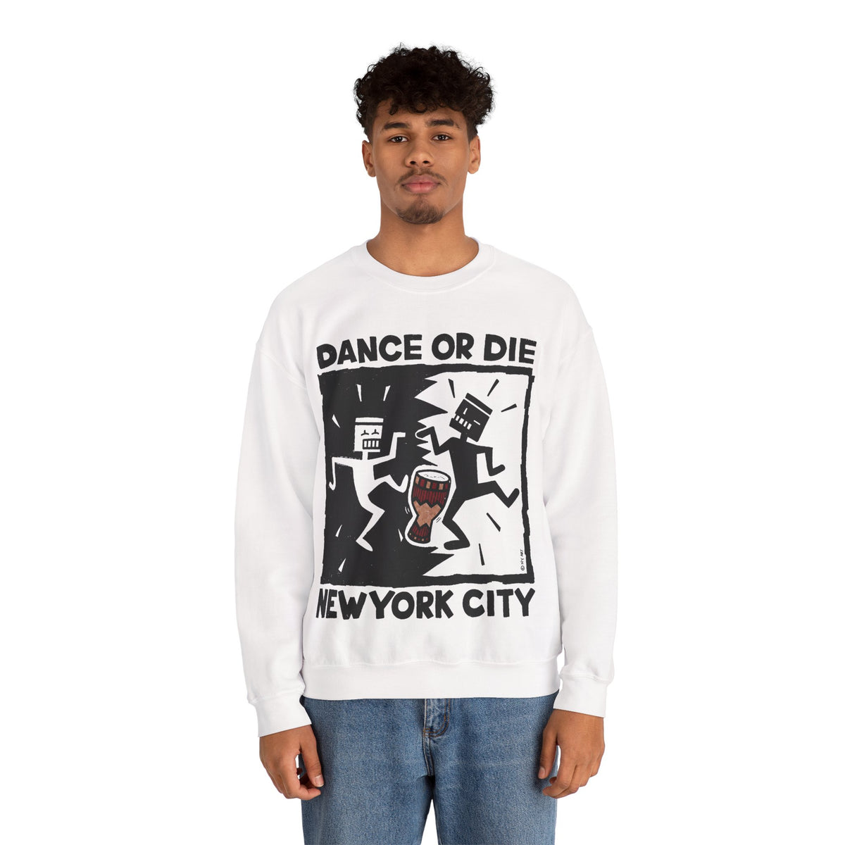 Dance or Die (Replica Early 90's New York City Club Kid Sweatshirt)