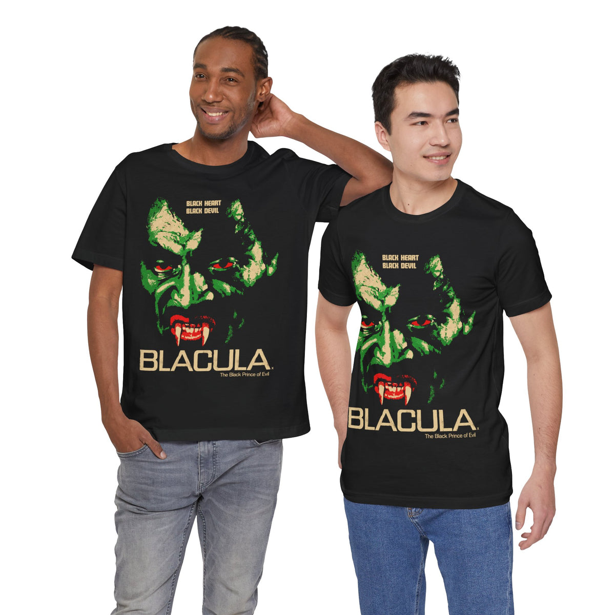 Blacula (Poster Graphic with Vintage Print Effect/William Marshall)