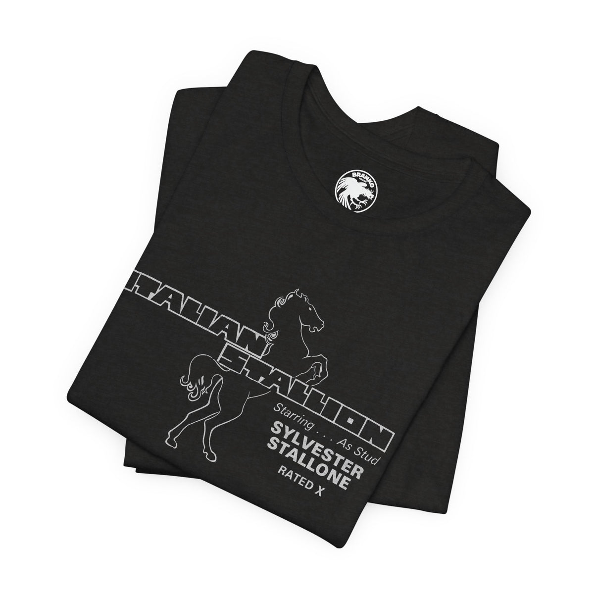 Italian Stallion/The Party at Kitty and Stud's (Replica 70's Promo Tee/Stallone Adult Film)