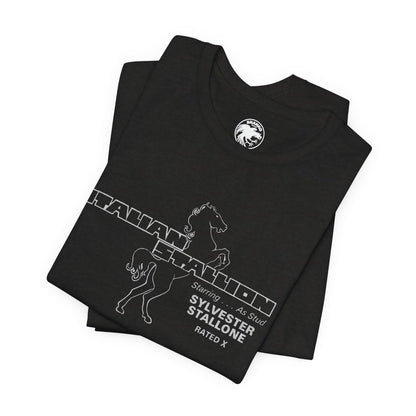 Italian Stallion/The Party at Kitty and Stud's (Replica 70's Promo Tee/Stallone Adult Film)