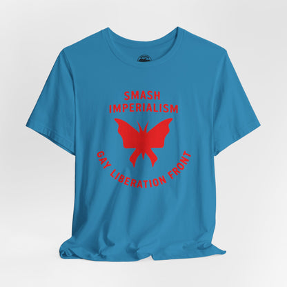 Gay Liberation Front   (“Smash Imperialism” Replica Protest and Fund Raising Shirt)