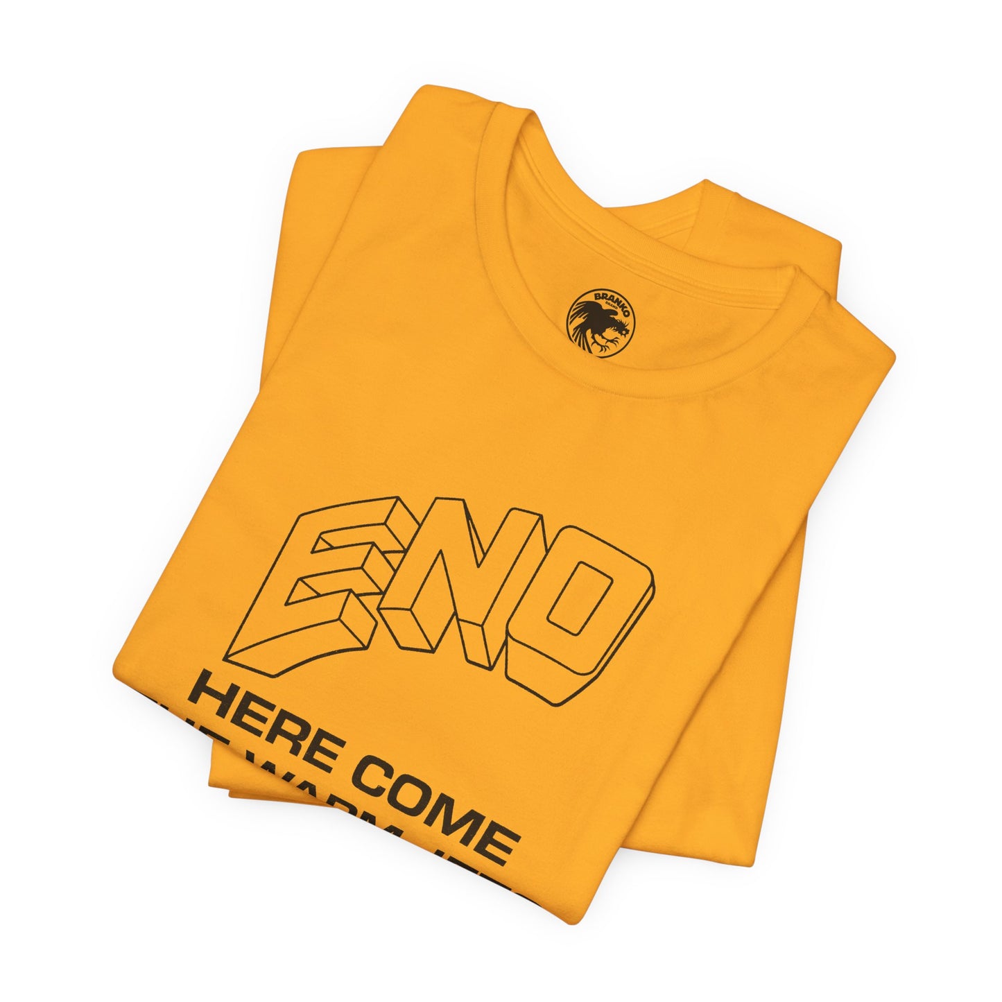 Brian Eno (Replica Early 70's Here Come the Warm Jets Promo Shirt/Eno Warm Jets)