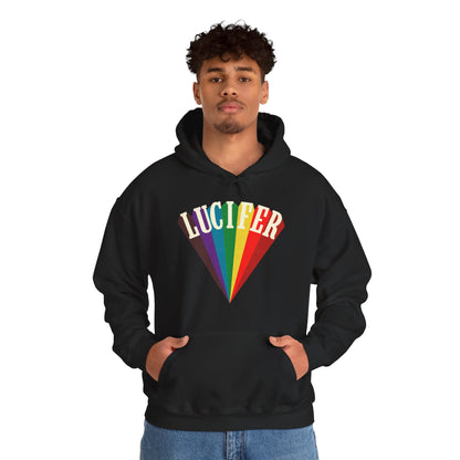 Lucifer Rising Hoodie (Lucifer Rising Rainbow/Kenneth Anger Lucifer Rising)