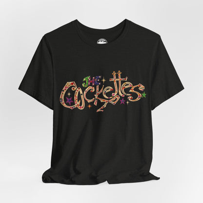 The Cockettes (70's Underground Drag Troupe/70's Logo with Vintage Print Effect)
