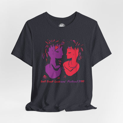 East Coast Lesbians' Festival (Replica 1990 Promo Shirt)