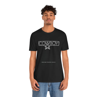 Cowboy & Cowgirl (New York City Western Themed Gay Bar/70's and 80's/Replica Promo Tee)
