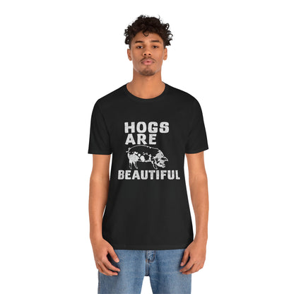 Hogs are Beautiful (Replica 70's Harley Davidson Rider Novelty Shirt)