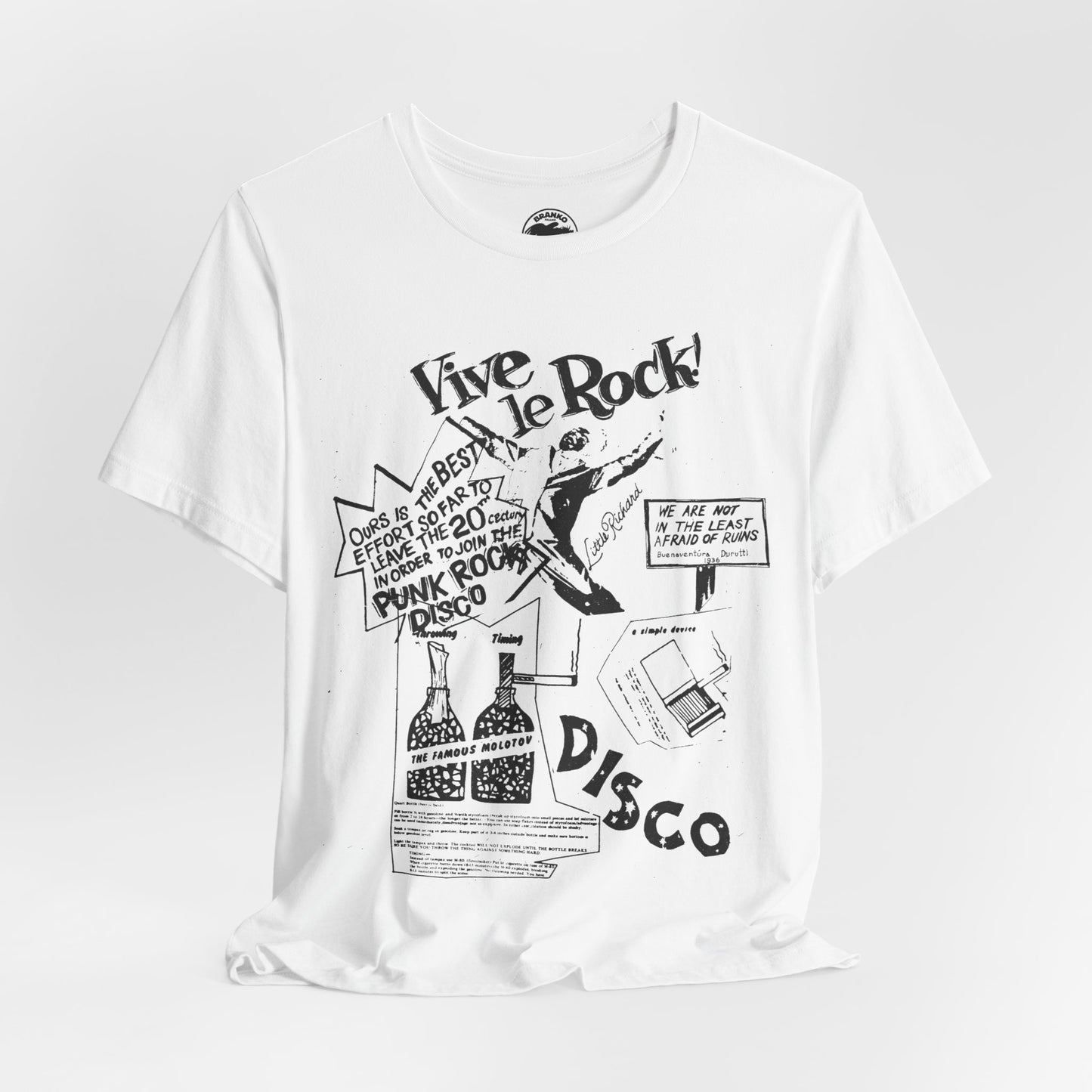 VIVE LE ROCK (Sex Pistols/Vivienne Westwood SEX shop/ McLaren Era Replica Shirt/SEX)