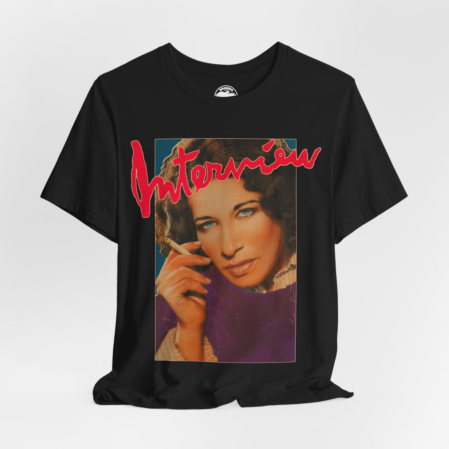 Fran Lebowitz (Interview Magazine Cover with Vintage Print Effect)