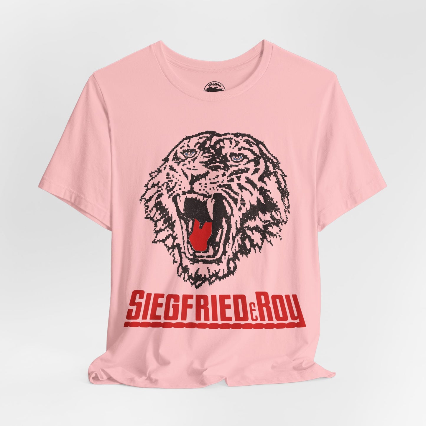 Siegfried & Roy  (Merch Label Tiger with Vintage Print Effect)