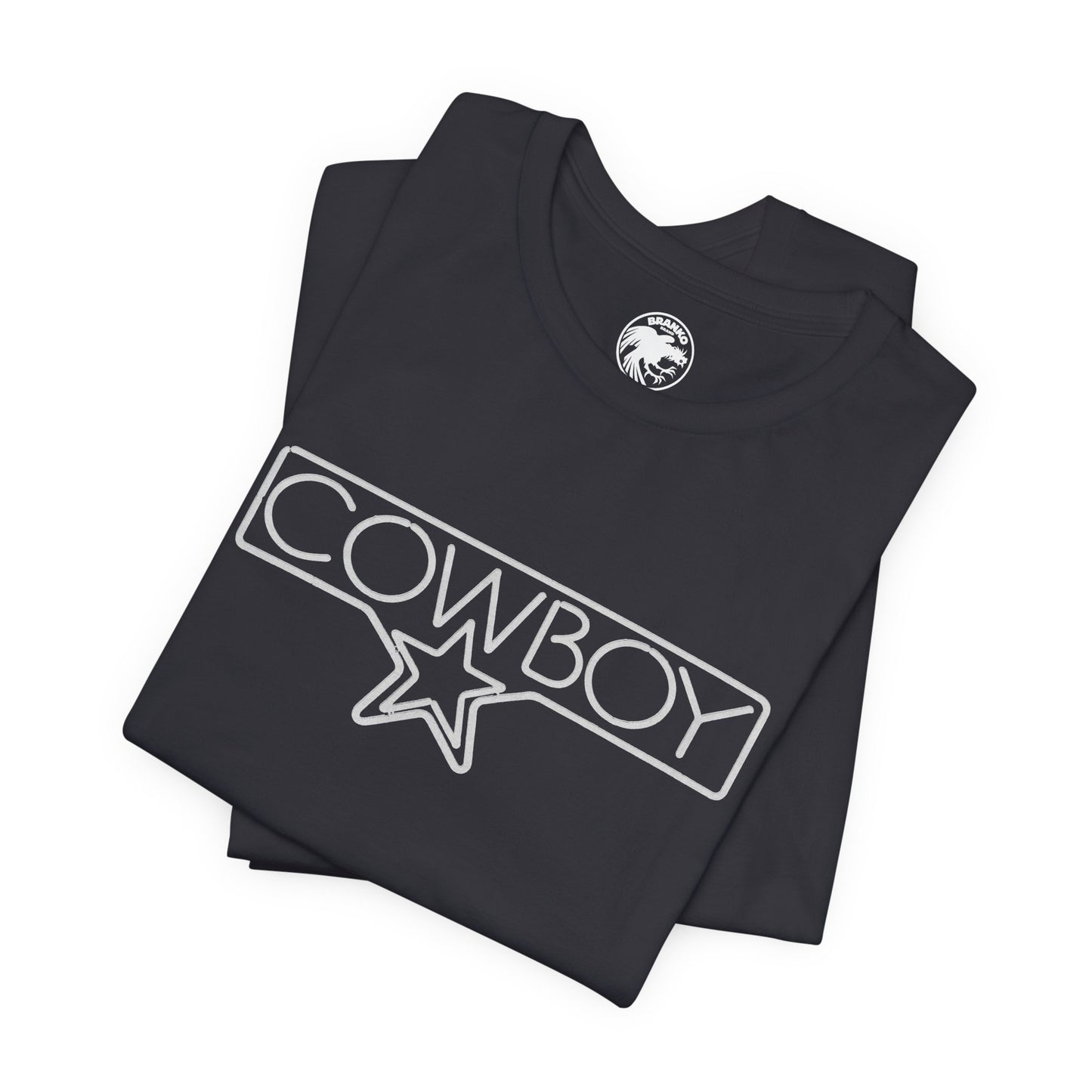 Cowboy & Cowgirl (New York City Western Themed Gay Bar/70's and 80's/Replica Promo Tee)