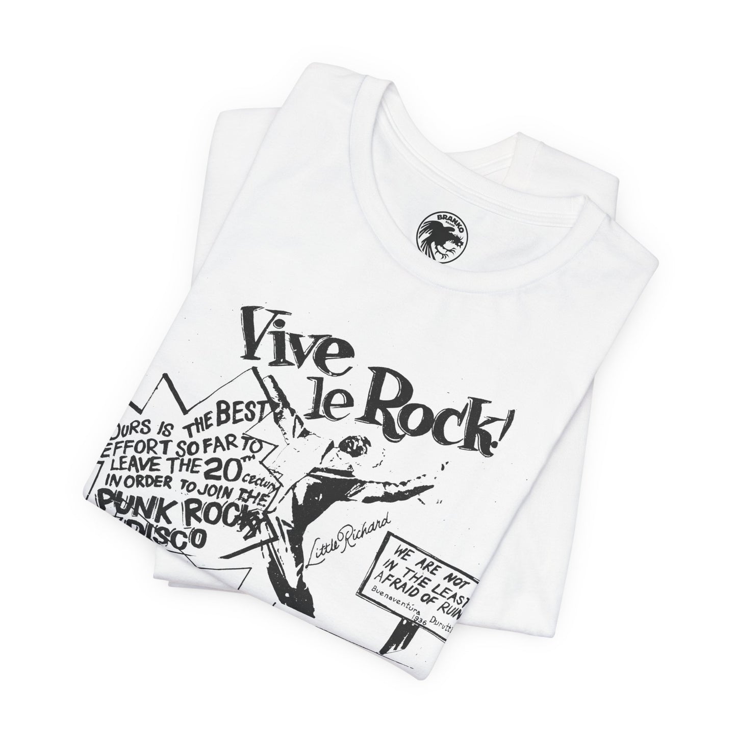 VIVE LE ROCK (Sex Pistols/Vivienne Westwood SEX shop/ McLaren Era Replica Shirt/SEX)