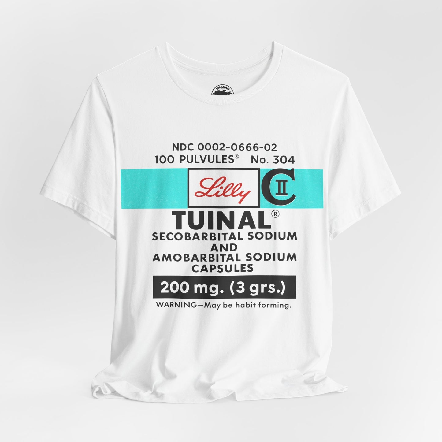 Tuinal by Lilly (Vintage Label/60's to 80's Recreational Drug)