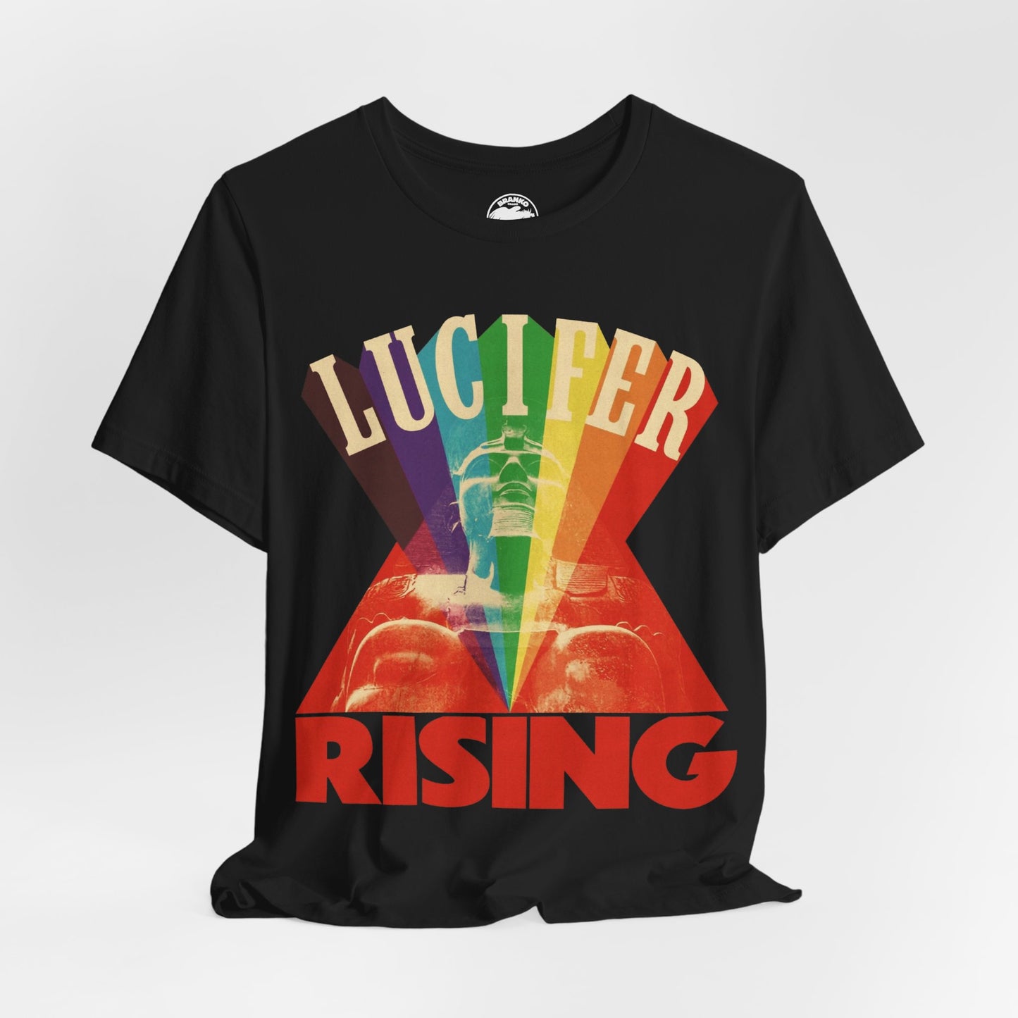 Lucifer Rising (Oversized Graphic with Vintage Print Effect/Kenneth Anger Shirt)