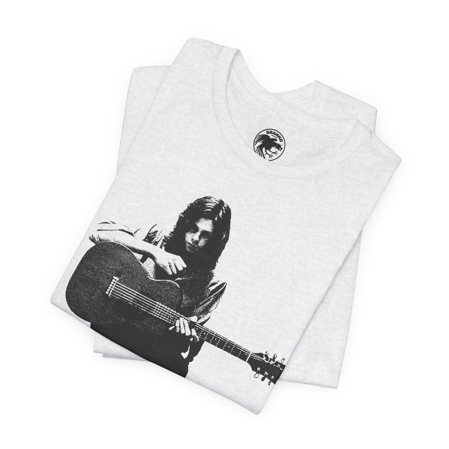 Nick Drake (Oversized Bryter Later Image with Vintage Grunge Effect)
