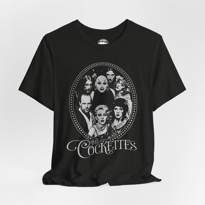 The Cockettes (Graphic with Vintage Print Effect/Divine/Hibiscus)