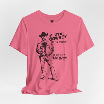 Mister Cowboy (1973-74 Contest/Souvenir T-Shirt/San Francisco Contest at Big Town)