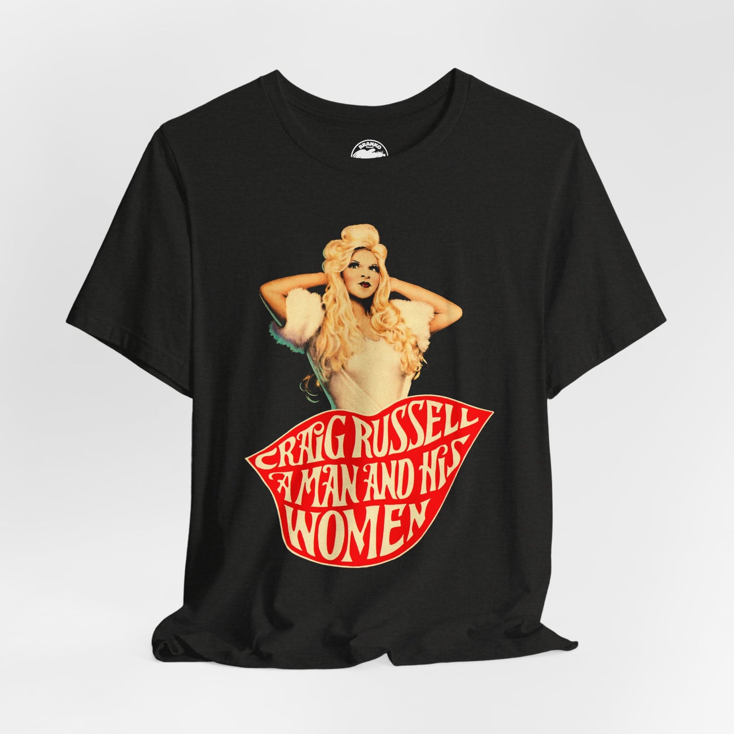 Craig Russell (Replica A Man and His Women Souvenir Shirt/Vintage Drag Queen)