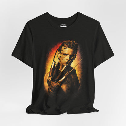 Jesse Walsh Tribute Tee (A Nightmare on Elm Street 2 Graphic with Vintage Print Effect/Mark Patton)