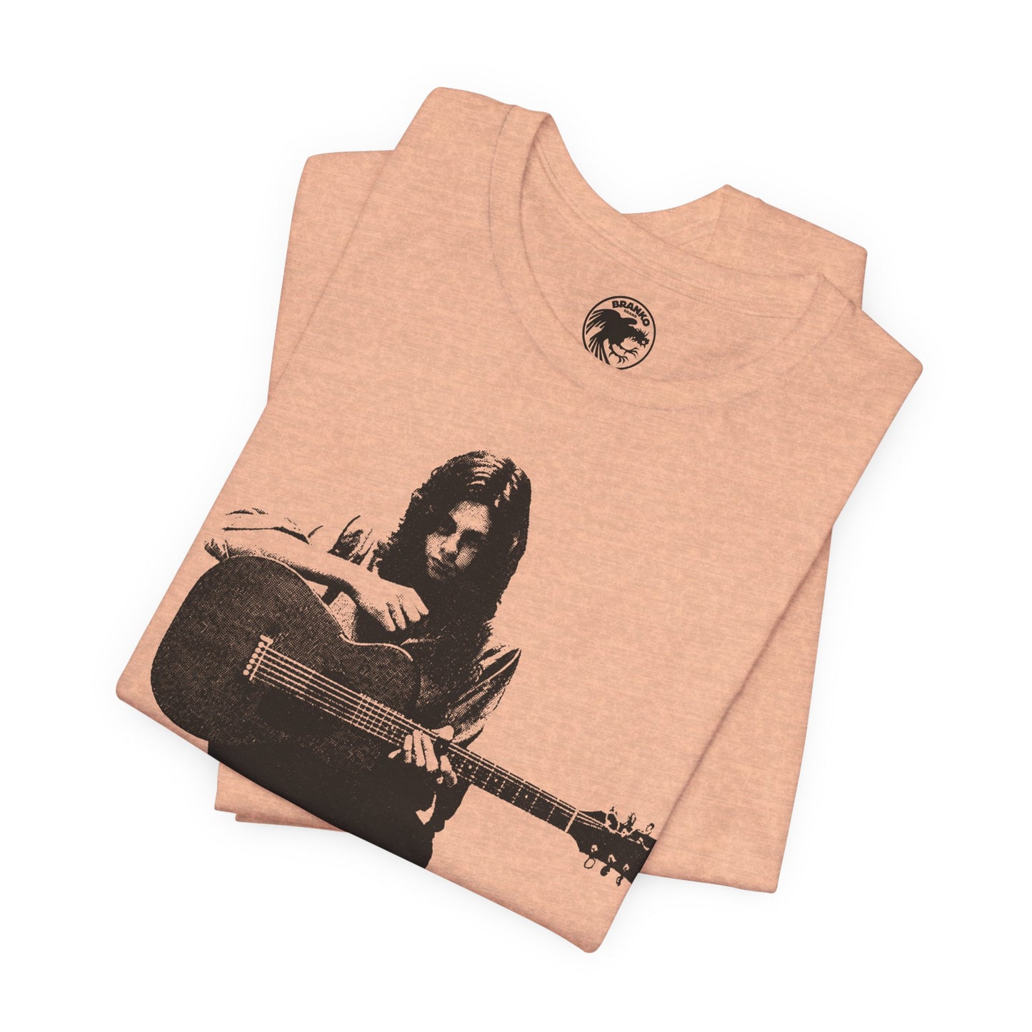 Nick Drake (Oversized Bryter Later Image with Vintage Grunge Effect)