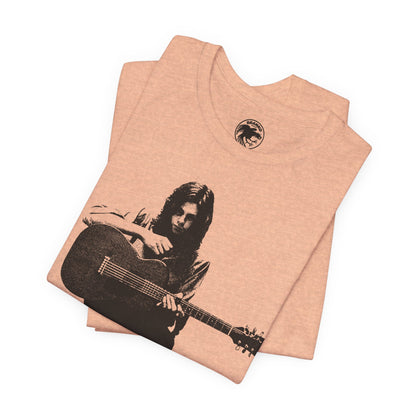 Nick Drake (Oversized Bryter Later Image with Vintage Grunge Effect)