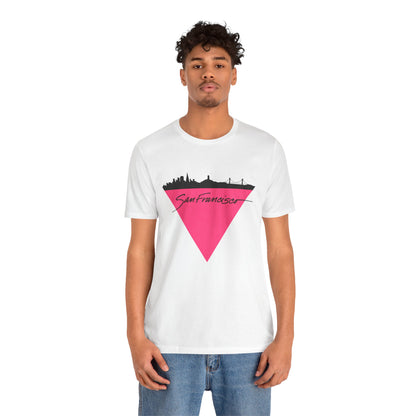 San Francisco (Replica 80's Pink Triangle Gay Pride Tee)