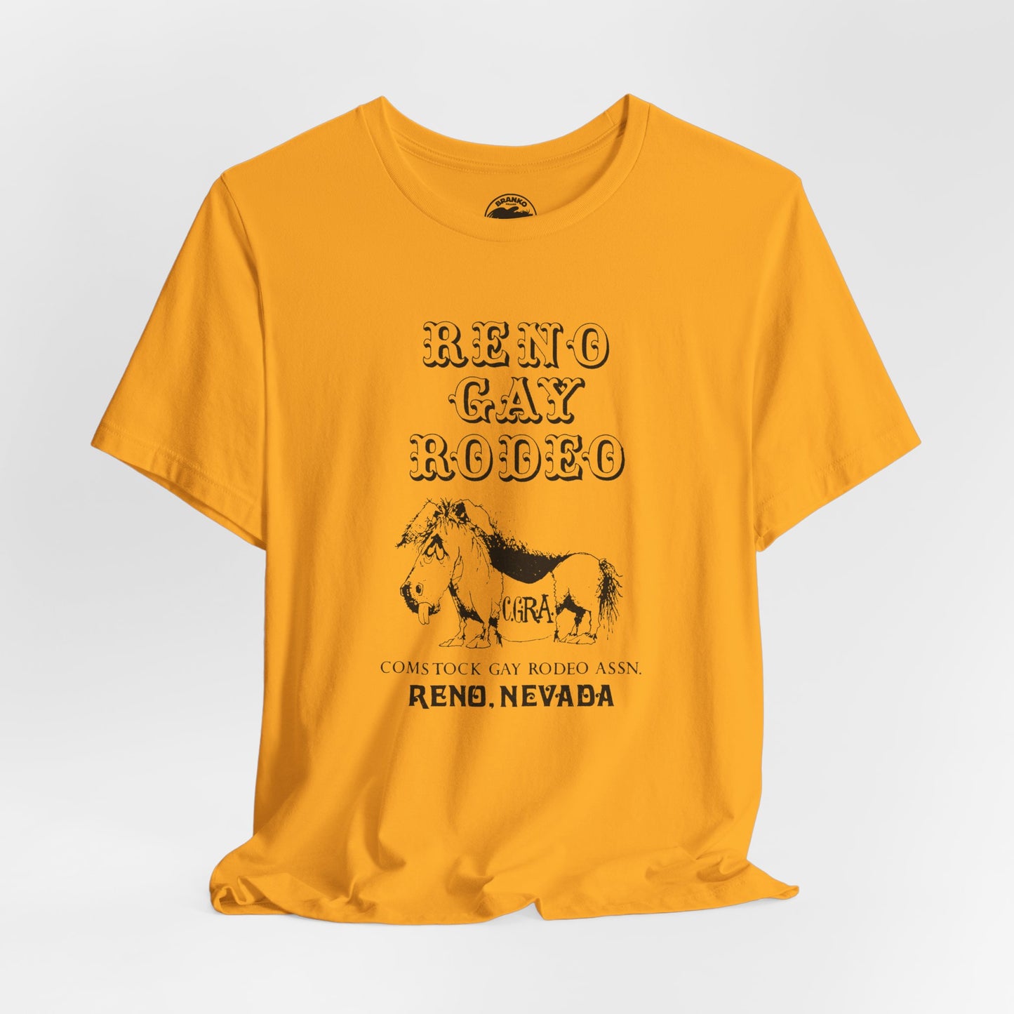 Reno Gay Rodeo (Replica Souvenir Tee/1980s)
