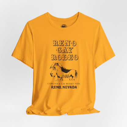Reno Gay Rodeo (Replica Souvenir Tee/1980s)