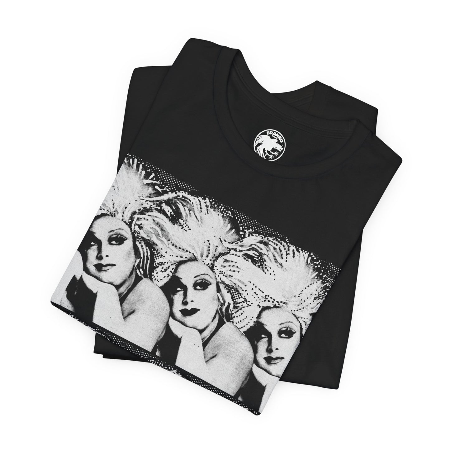 Divine (Oversized Graphic with Vintage Print Effect/Divine T-Shirt)