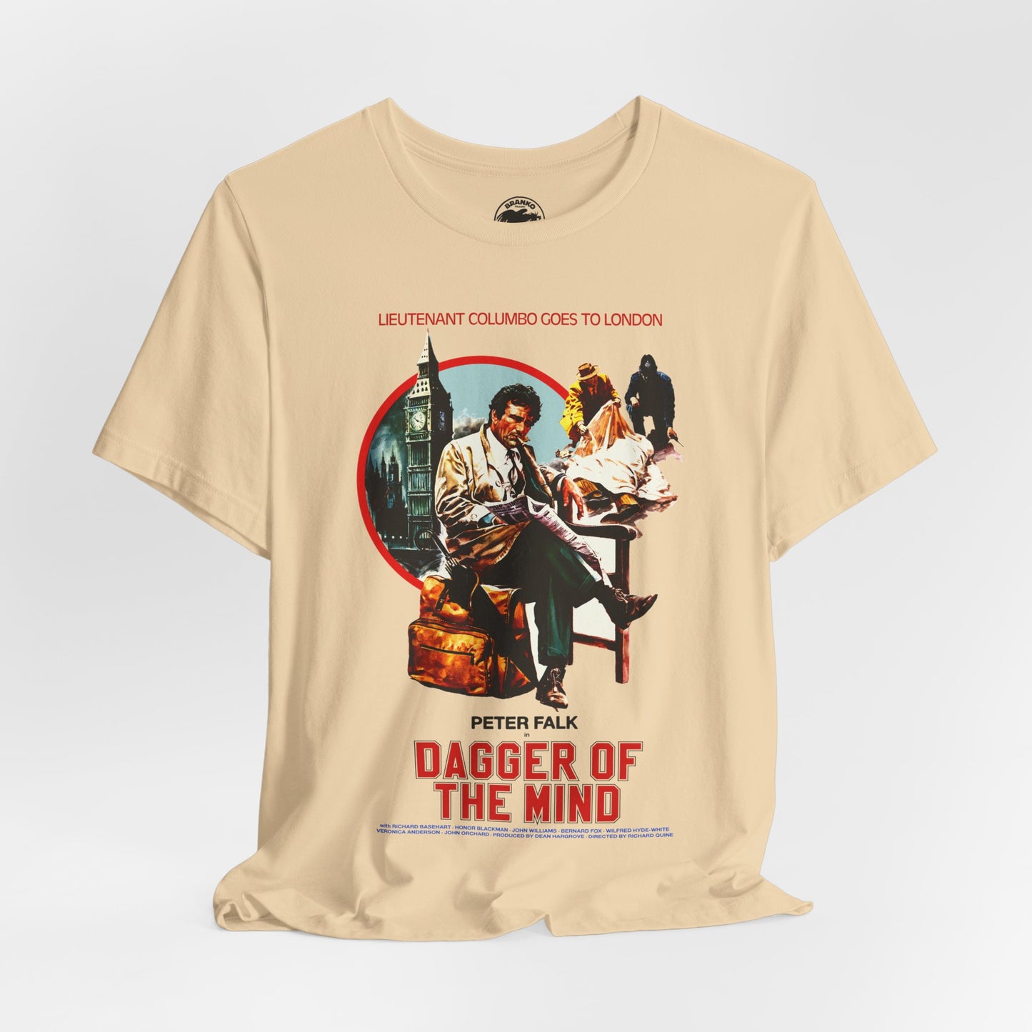 Columbo Dagger of the Mind (Promo Poster/Peter Falk Columbo Shirt)