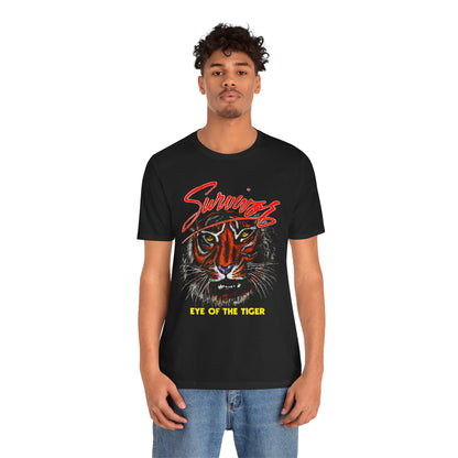 Survivor (Replica Eye of the Tiger Promo Tee/1982/Rocky III Shirt)